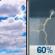 Tuesday: Mostly Cloudy then Showers And Thunderstorms Likely